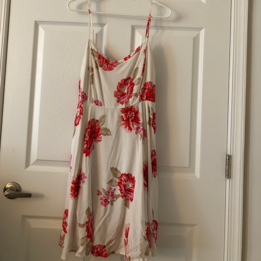 Spaghetti strap skater style sundress